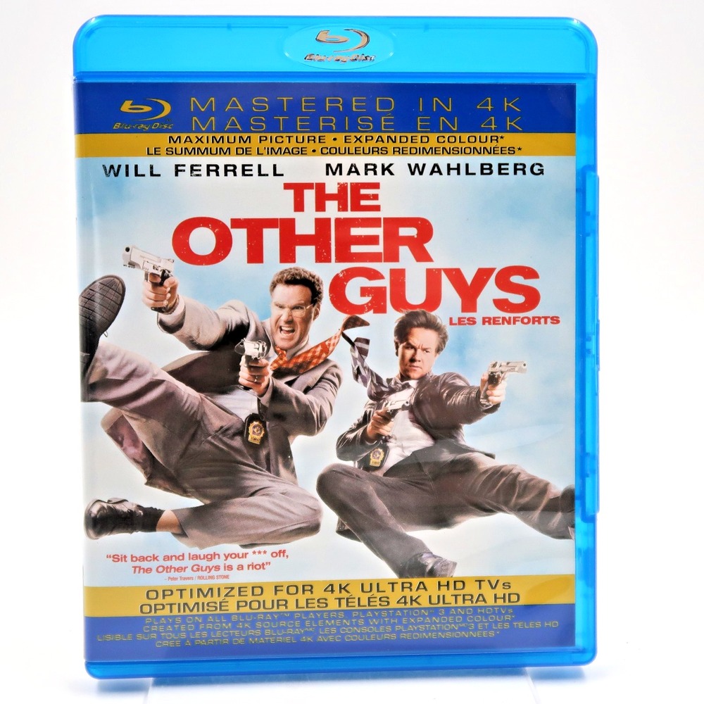 The Other Guys Blu-ray Disc 2010 Mastered in 4K Will Ferrell Mark Wahlberg Sony